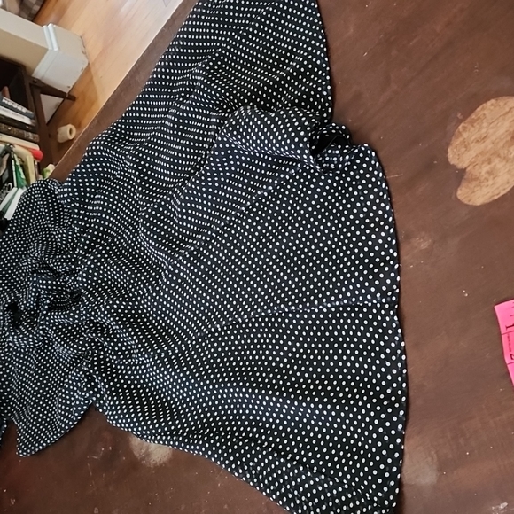 White House Black Market polka Dot Dress - Picture 7 of 8